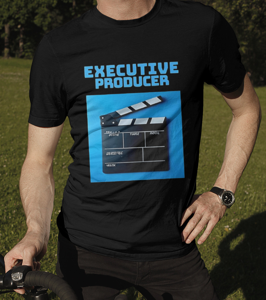 Executive Producer Clapper Board Iconic Movie Director T-Shirt