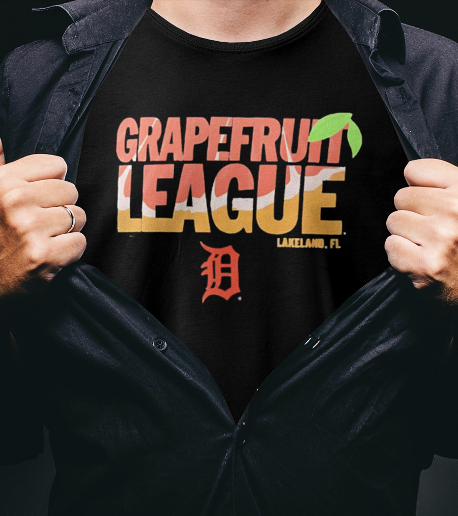 Grapefruit League Detroit Tigers Lakeland FL 2026 Spring Training T-Shirt