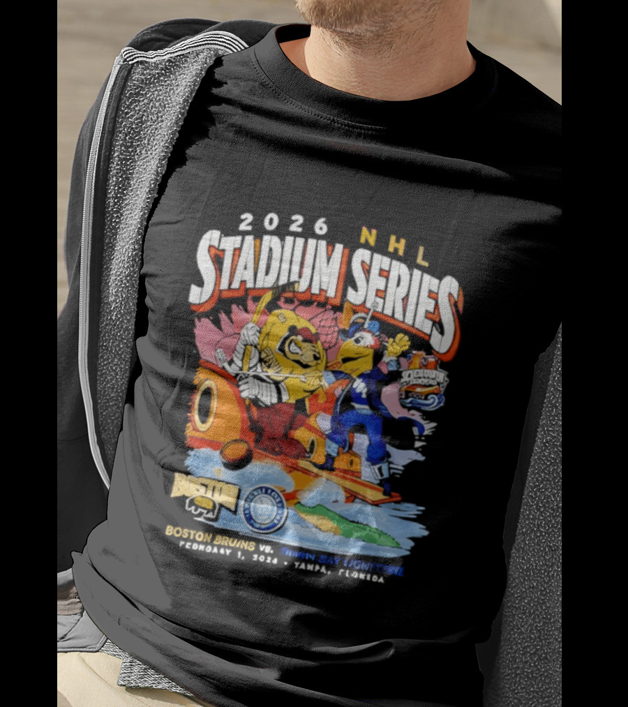 2026 NHL Stadium Series Boston Vs Montreal February 4 Tampa Florida T-Shirt