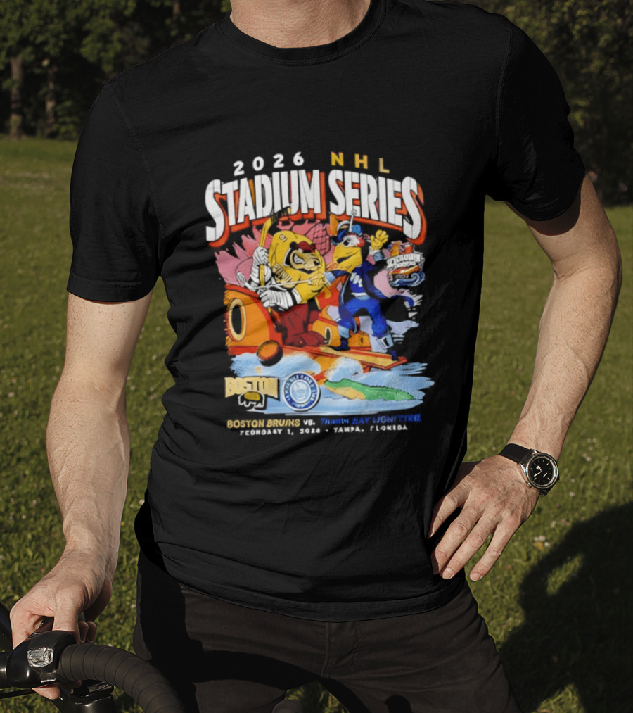 2026 NHL Stadium Series Boston Vs Montreal February 4 Tampa Florida T-Shirt