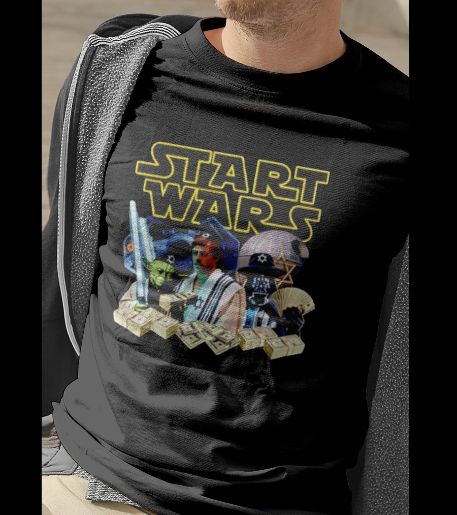 Start Wars Grinch Characters Dollar Yoda Vader Luke Money T-Shirt