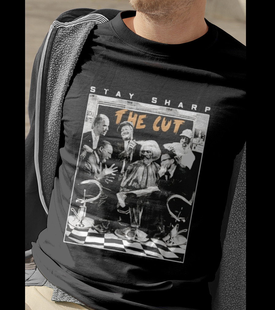 Stay Sharp The Cut Black Barbershop Legends T-Shirt