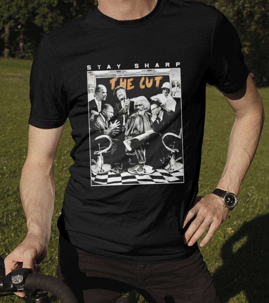 Stay Sharp The Cut Black Barbershop Legends T-Shirt