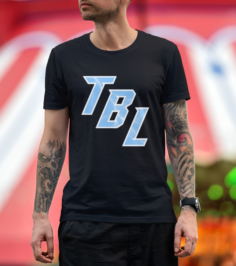 Tampa Bay Lightning TBL 2026 Performance Lightning Bolt T-Shirt