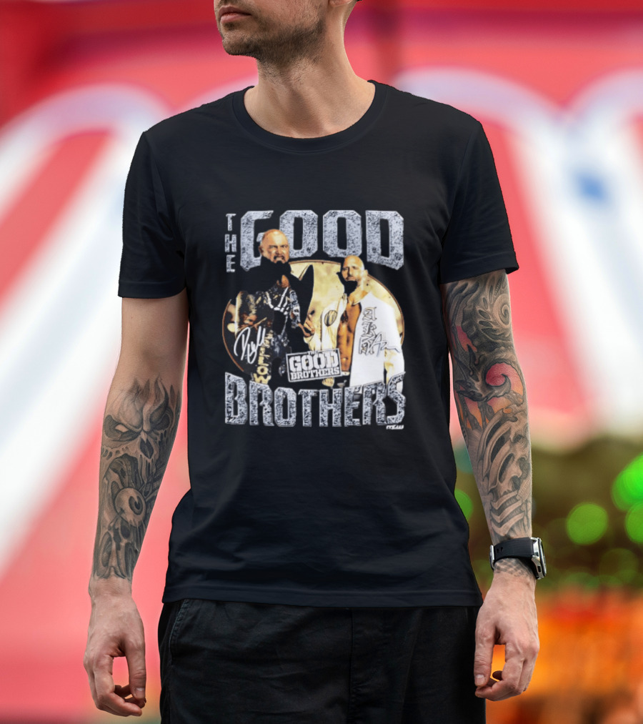 The Good Brothers Built Different Wrestling Signature Series T-Shirt