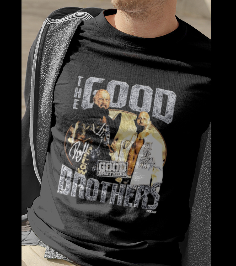 The Good Brothers Built Different Wrestling Signature Series T-Shirt