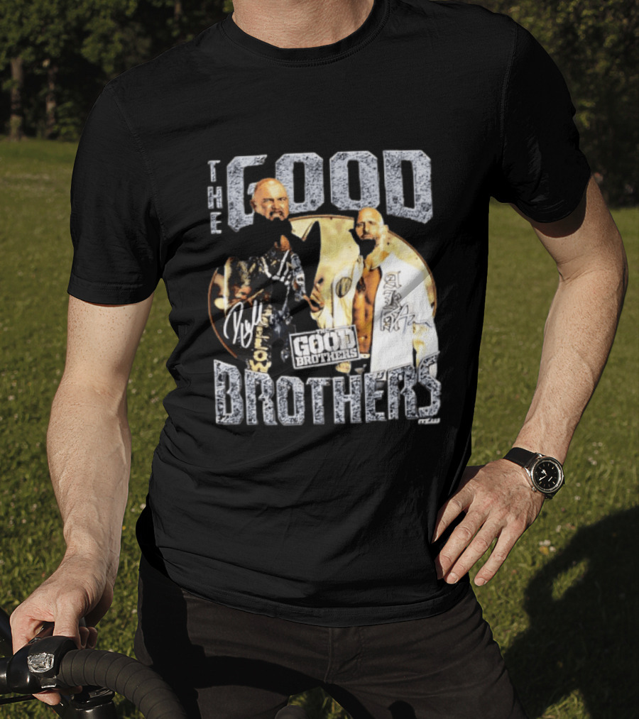 The Good Brothers Built Different Wrestling Signature Series T-Shirt
