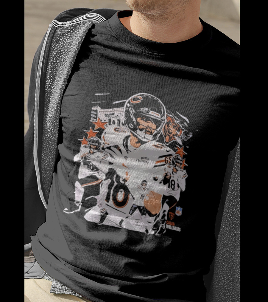 Caleb Williams Chicago Bears Game Changer NFL Soldier Field Bears T-Shirt
