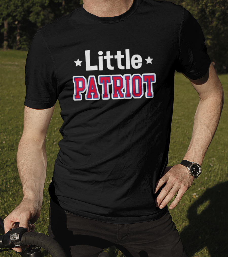 Little Patriot Star Shape T-Shirt
