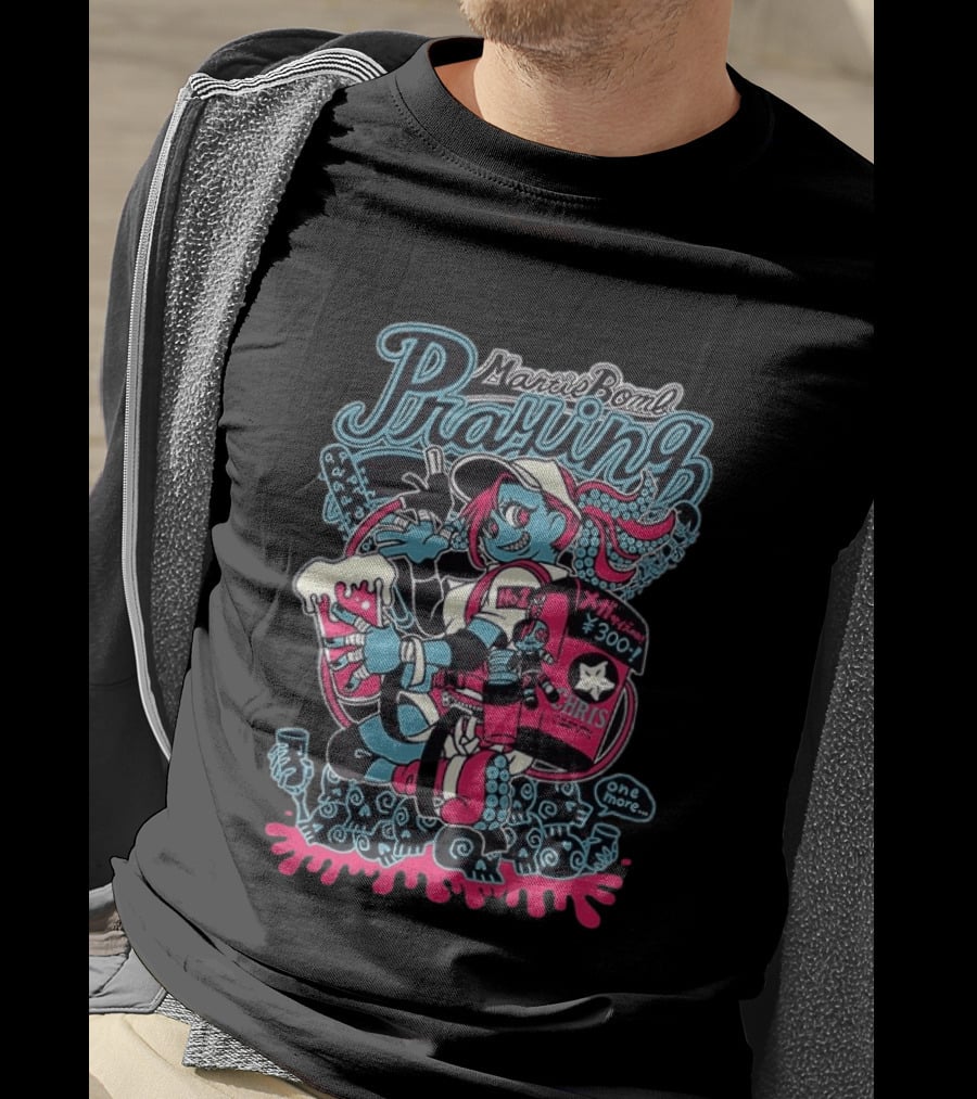 Martis Bomb Praying Mantis No. 1 Chris 300 One More Time T-Shirt