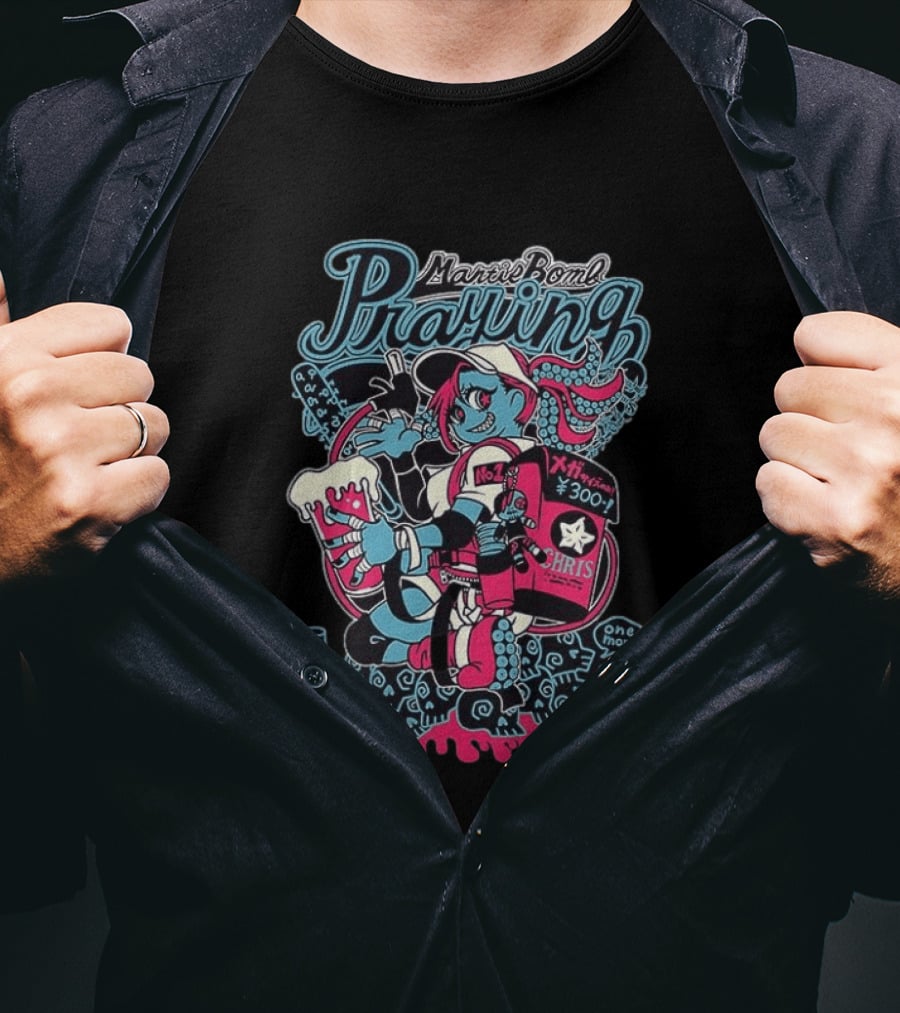 Martis Bomb Praying Mantis No. 1 Chris 300 One More Time T-Shirt