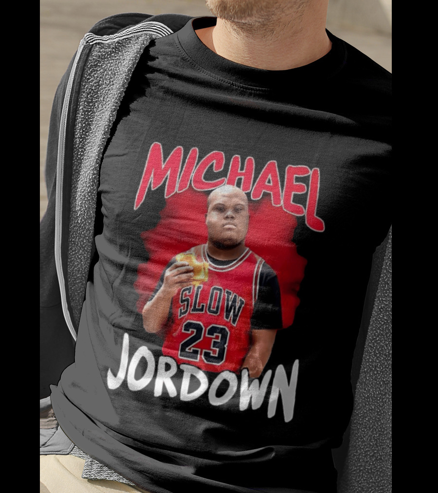 Michael Jordown Slow 23 Meme T-Shirt