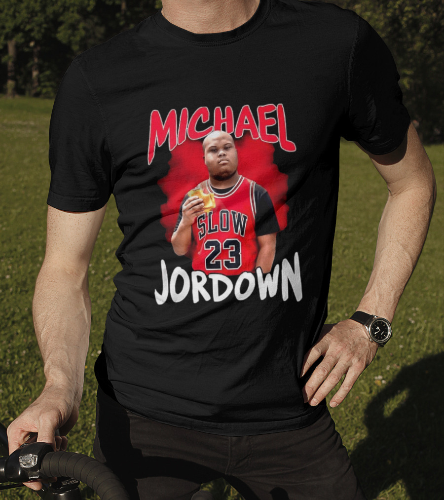 Michael Jordown Slow 23 Meme T-Shirt