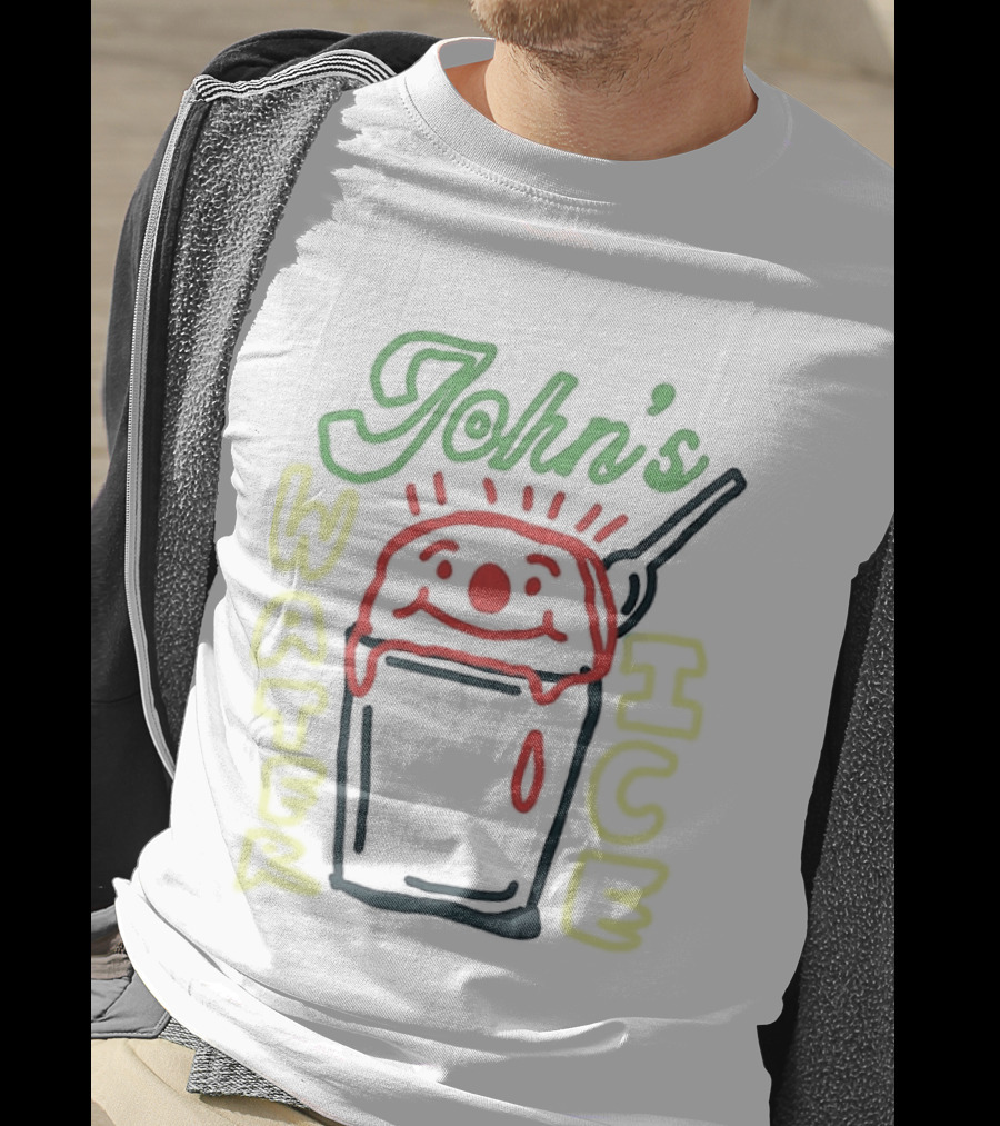 John's Water Ice Clown Cup With Spoon T-Shirt