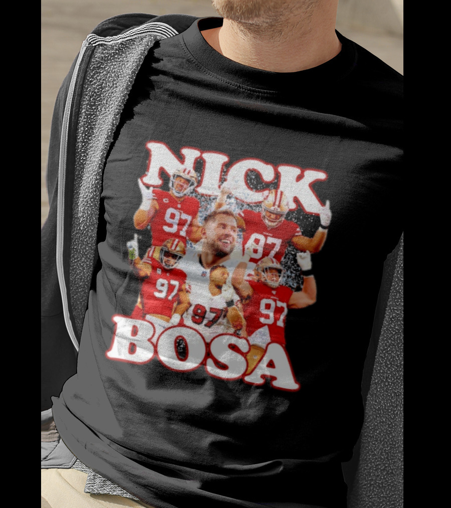 Nick Bosa San Francisco 49ers Player 97 Football Star T-Shirt