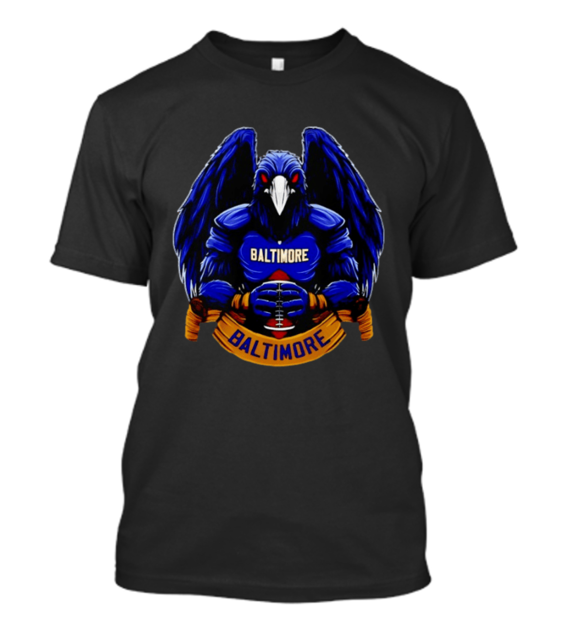 Baltimore Ravens Purple Bird Football Baltimore T-Shirt