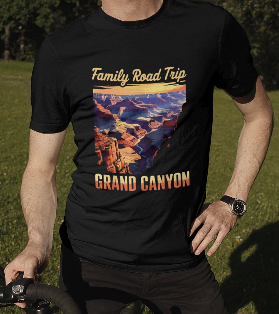 Family Road Trip Grand Canyon National Park Adventure T-Shirt