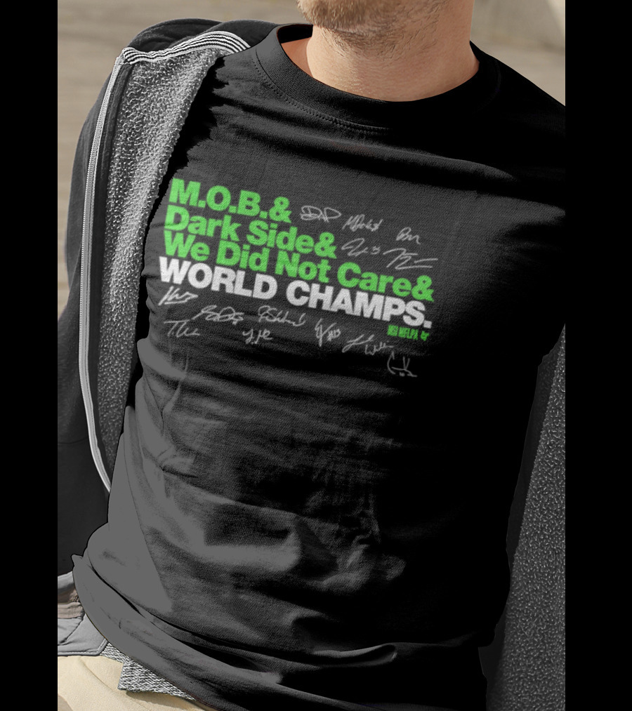 MOB Don't Care World Champs Signatures T-Shirt
