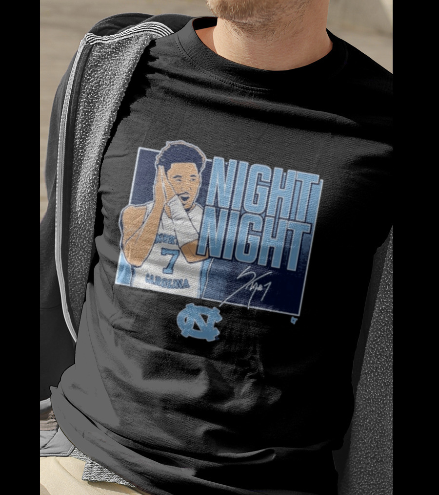 Seth Trimble Night Night North Carolina Tar Heels Basketball UNC T-Shirt