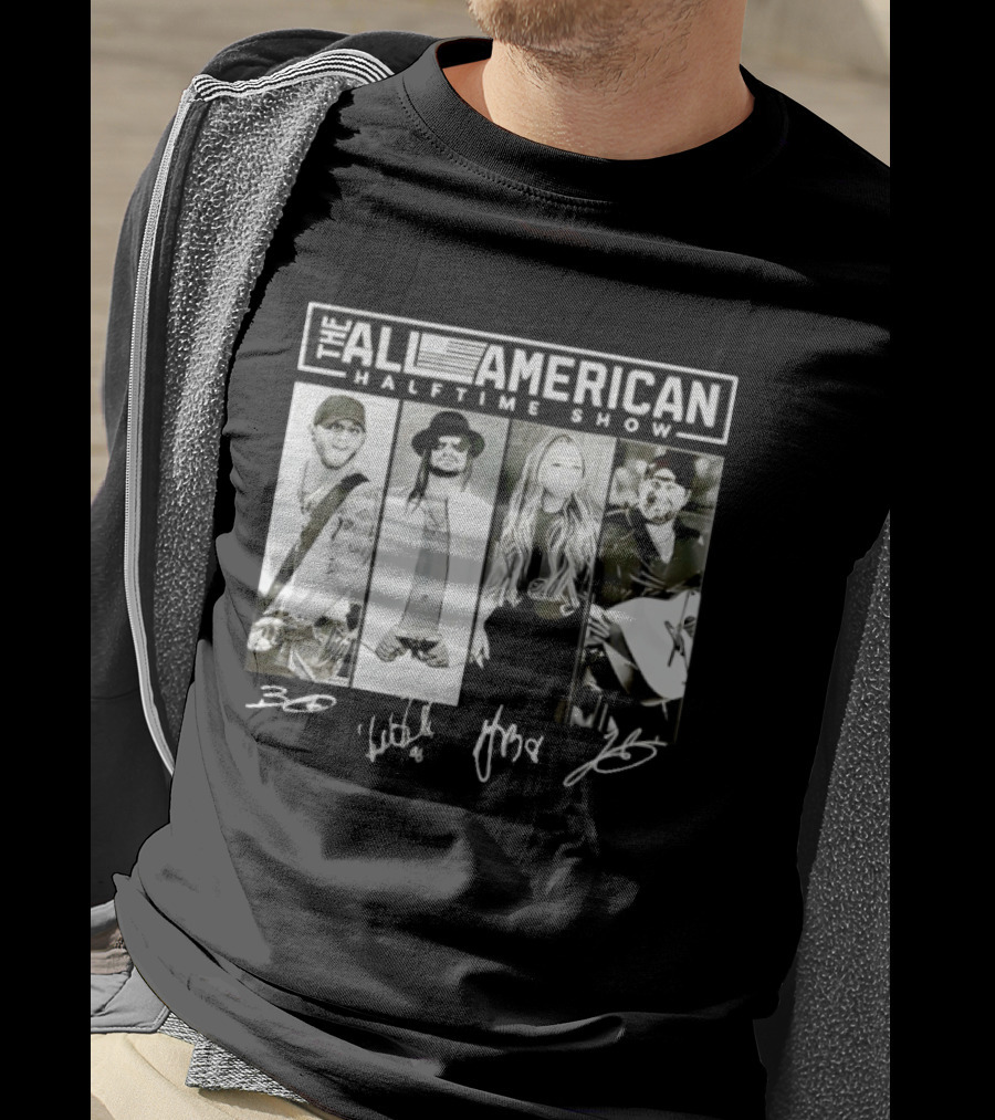 The All American Halftime Show Brett Watkins Miranda Toby Signature Collection T-Shirt