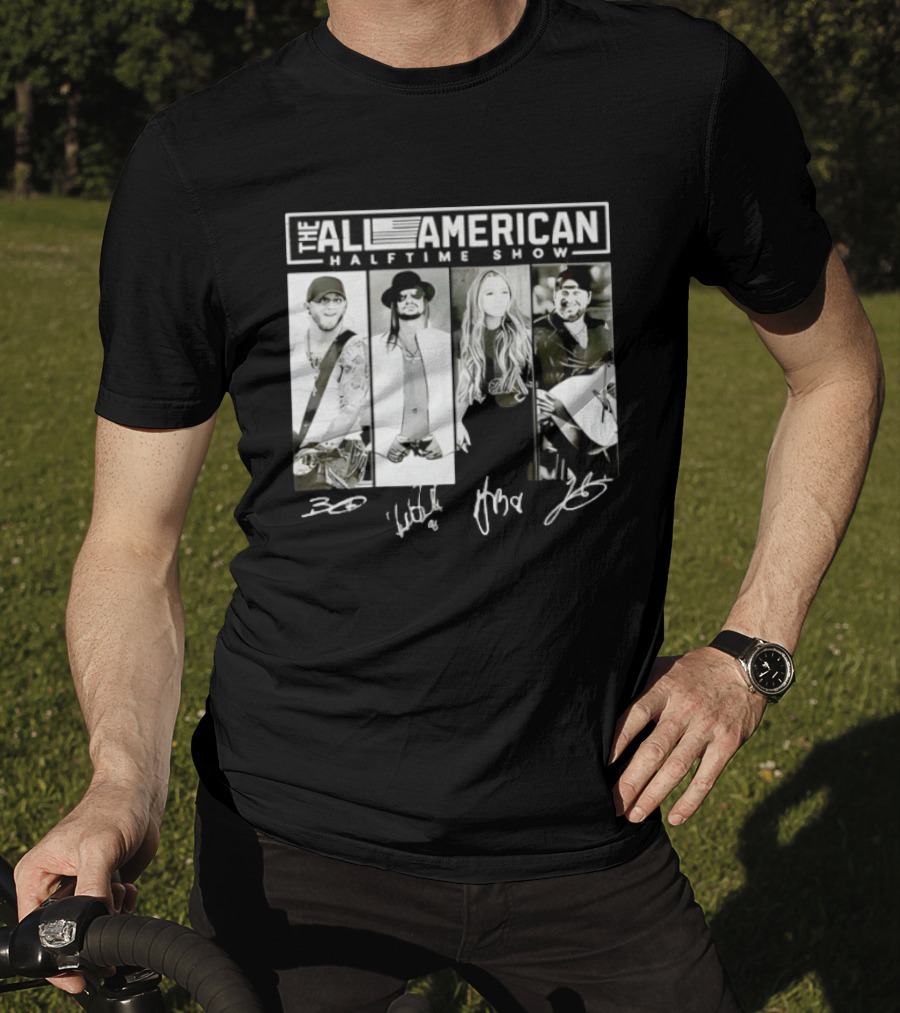 The All American Halftime Show Brett Watkins Miranda Toby Signature Collection T-Shirt