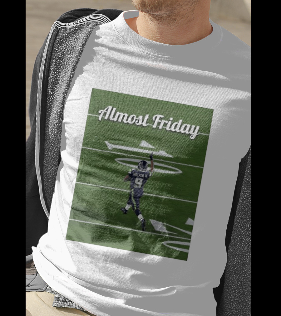 Almost Friday Kenneth Walker III Seahawks Football Celebration T-Shirt
