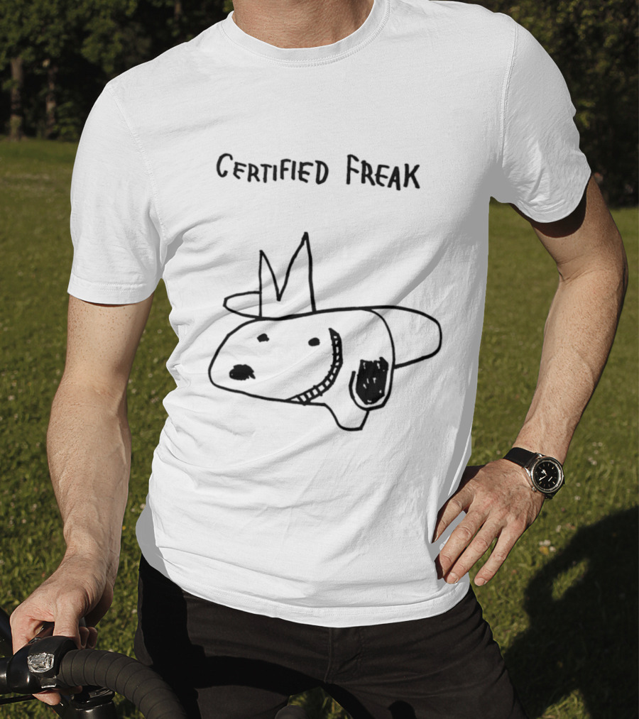 Certified Freak Snoopy Drawing Meme T-Shirt