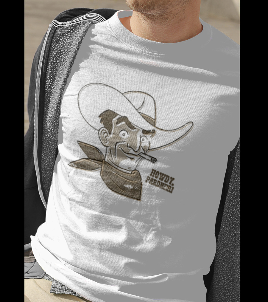 Fallout Howdy Pardner Victor Cowboy Cigarettes T-Shirt
