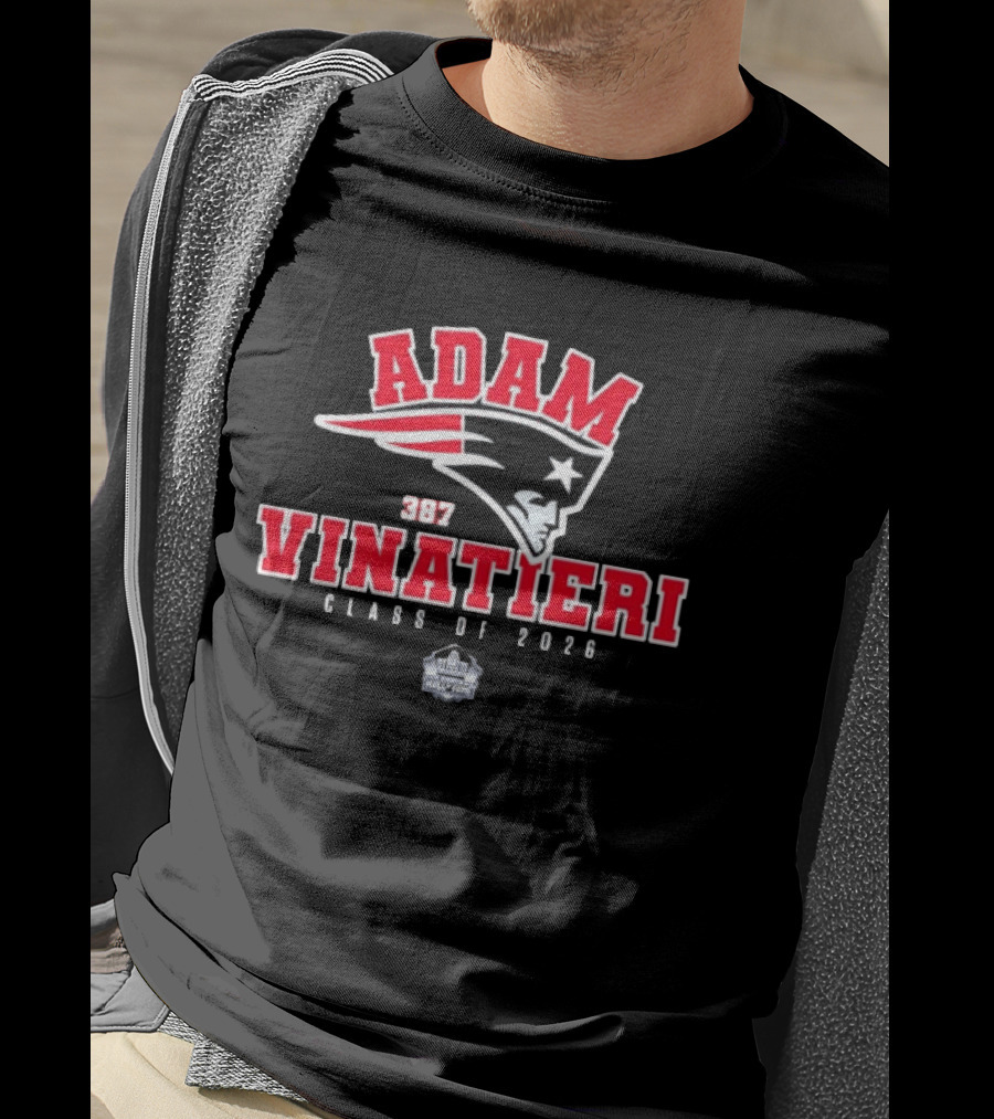 Adam Vinatieri Patriots Hall Of Fame Class Of 2026 387 T-Shirt