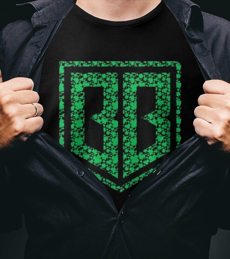 Bunker Branding Co. BB Clover St Patrick's Day T-Shirt