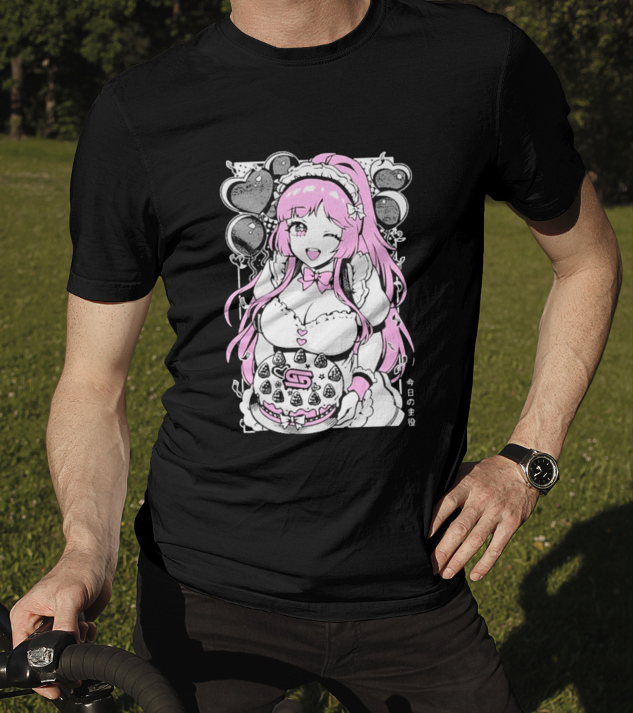 Gamer Supps Waifu Birthday Girl 10th Anniversary Celebration T-Shirt