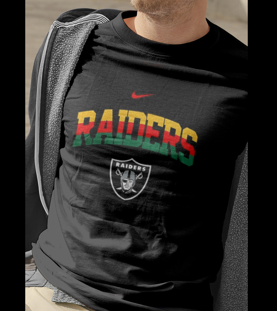 Las Vegas Raiders Black History Anniversary Nike Raiders T-Shirt