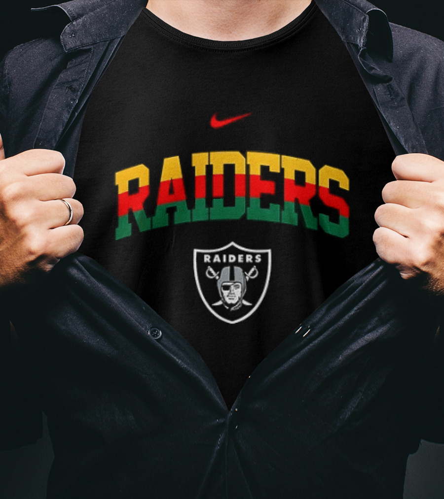 Las Vegas Raiders Black History Anniversary Nike Raiders T-Shirt