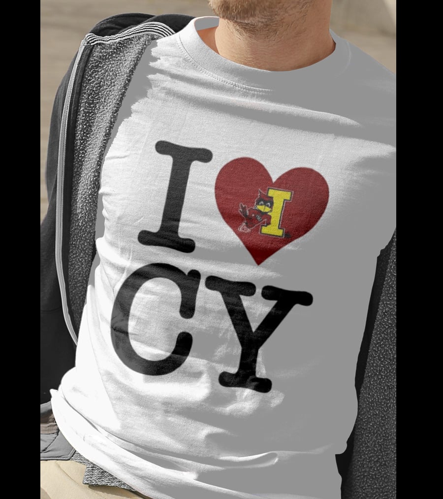 Iowa State Cyclones I Heart CY T-Shirt