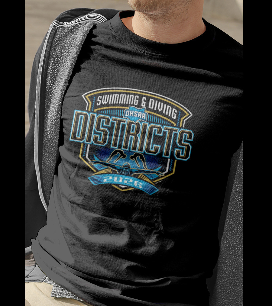 2026 OHSAA Swimming & Diving Districts Event T-Shirt