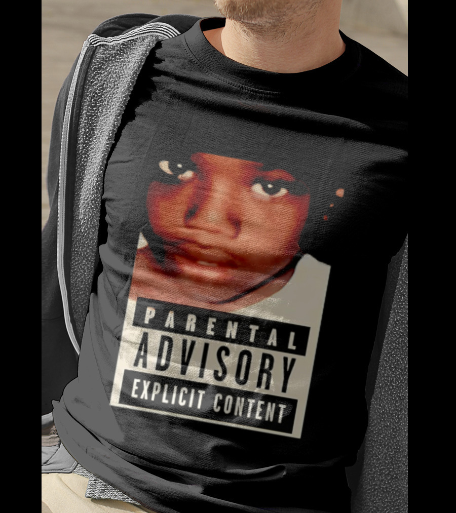 Parental Advisory Explicit Content Baby Keem Casino Album Cover Tracklist T-Shirt