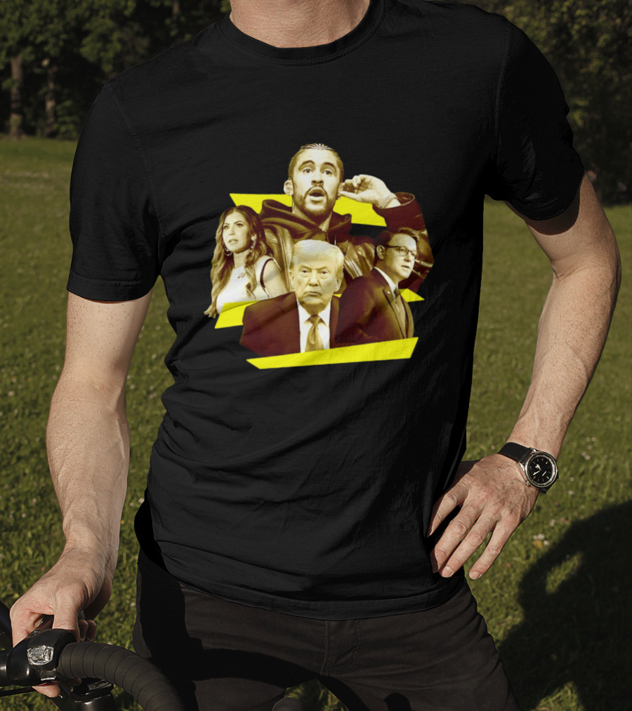 Bad Bunny Trump Mike Johnson House Speaker T-Shirt