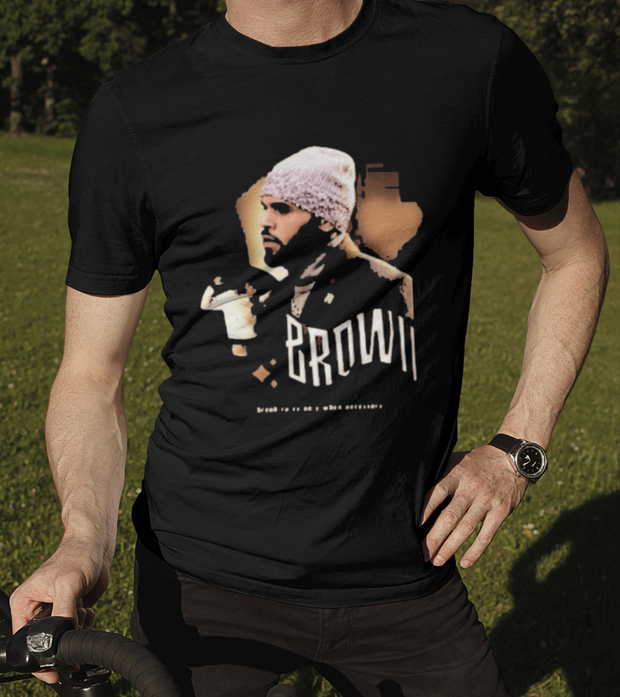BROWN Break Rules Only When Necessary Superstar T-Shirt