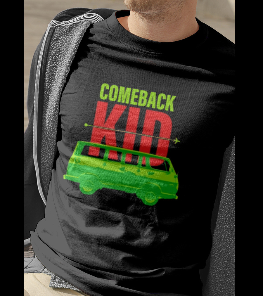 Louden Swain Comeback Kid Green Van Arrow T-Shirt