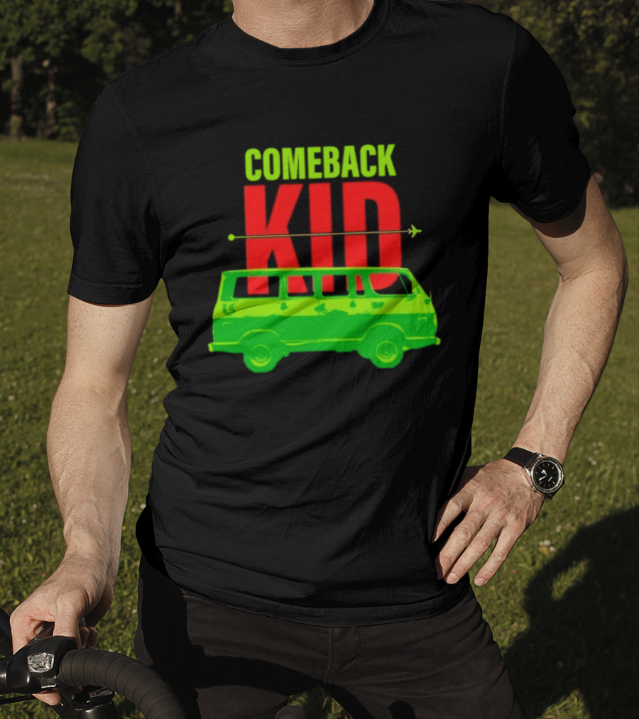 Louden Swain Comeback Kid Green Van Arrow T-Shirt