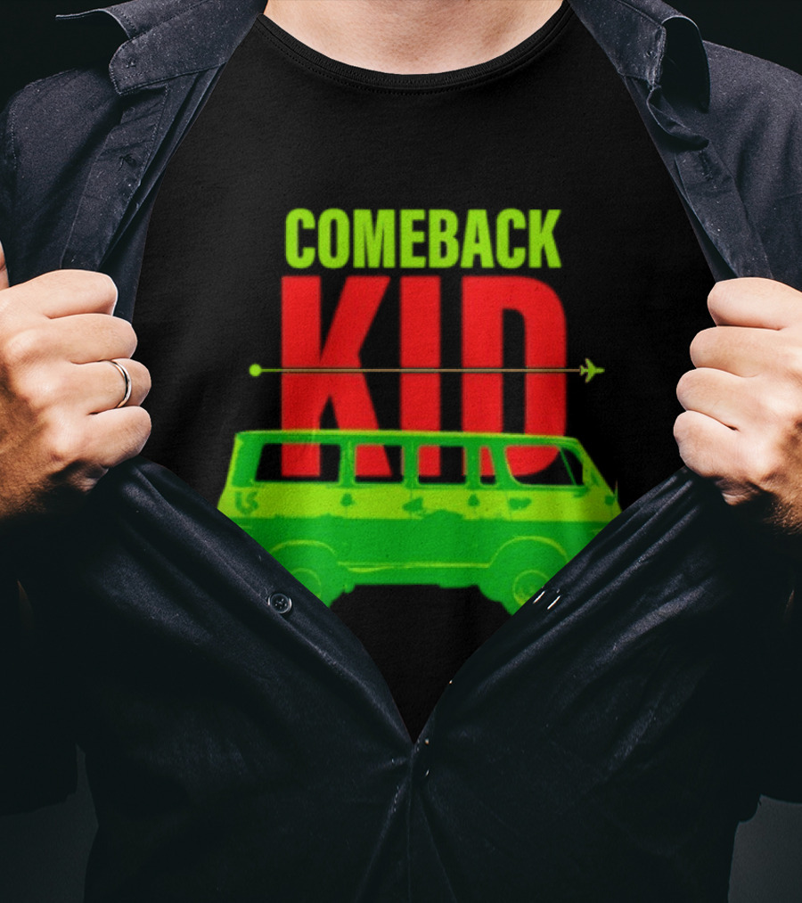 Louden Swain Comeback Kid Green Van Arrow T-Shirt