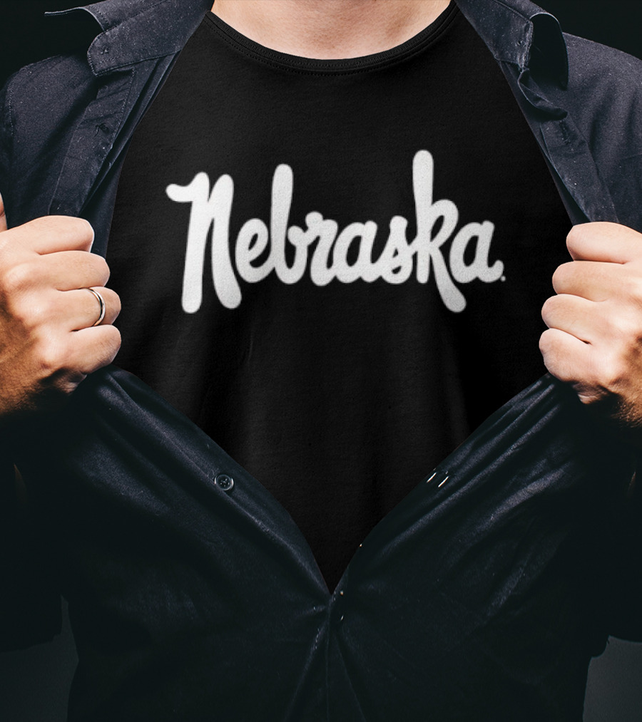 Nebraska Cornhuskers Red Team Apparel Basketball T-Shirt