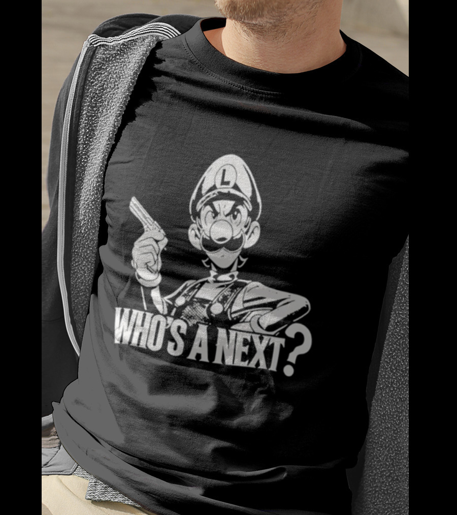 Super Luigi Who's A Next? T-Shirt