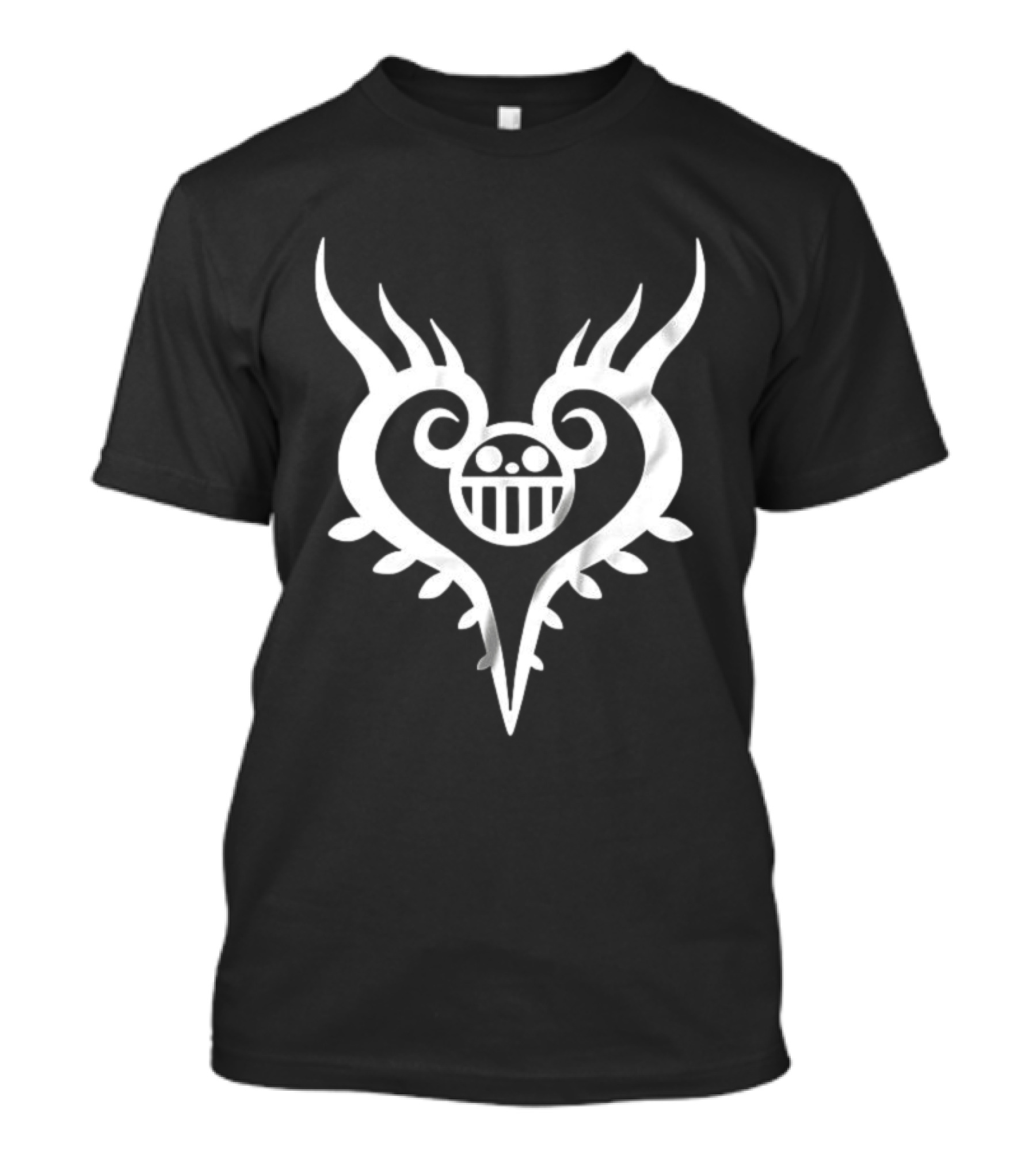 Trafalgar D. Water Law Heart Pirates Tattoo Cosplay One Piece Anime T-Shirt