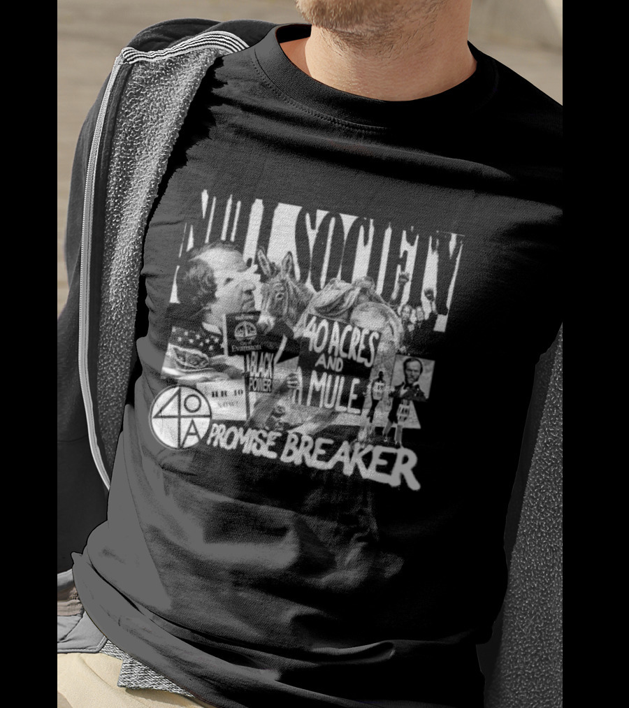 Null Society 40 Acres And Mule Promise Breaker T-Shirt