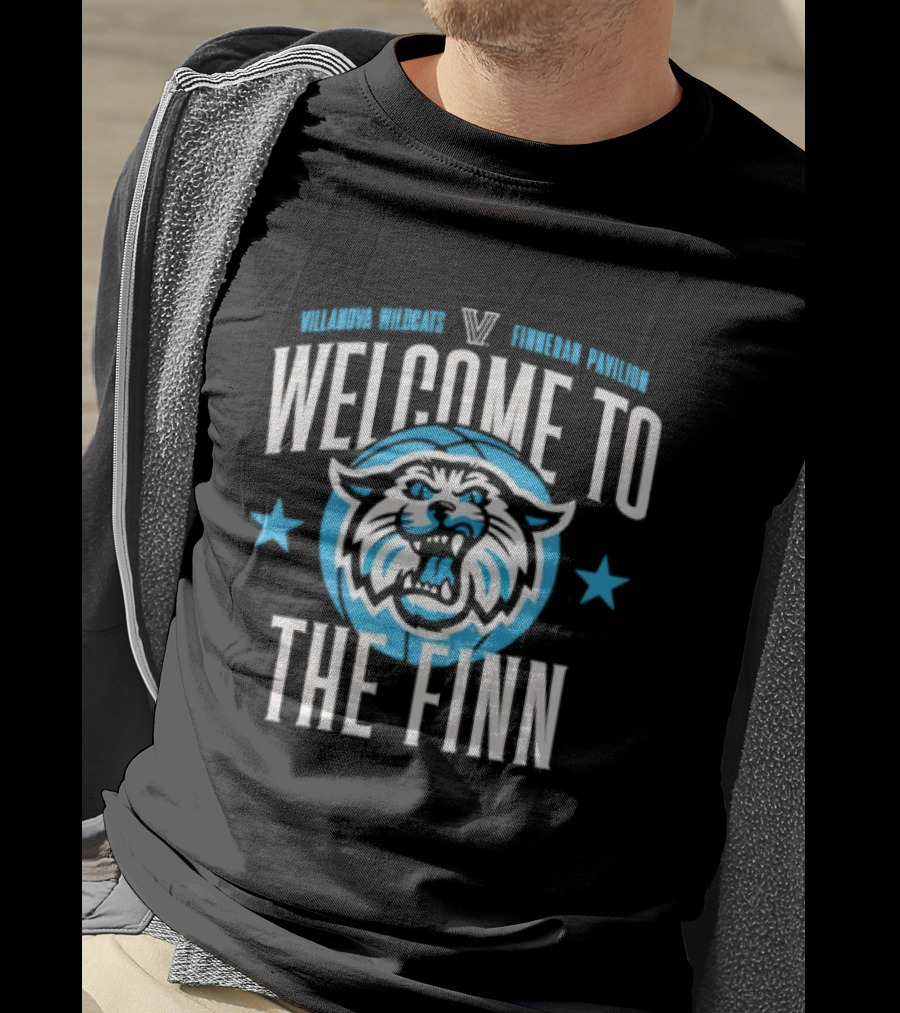 Villanova Wildcats Welcome To Finneran Pavilion The Finn T-Shirt