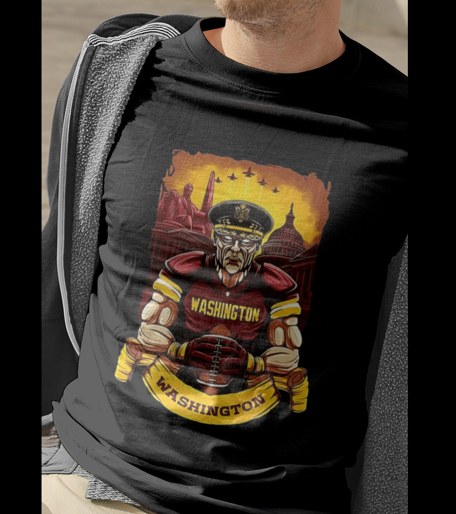 Washington Commanders Football Capitol Sentinel T-Shirt