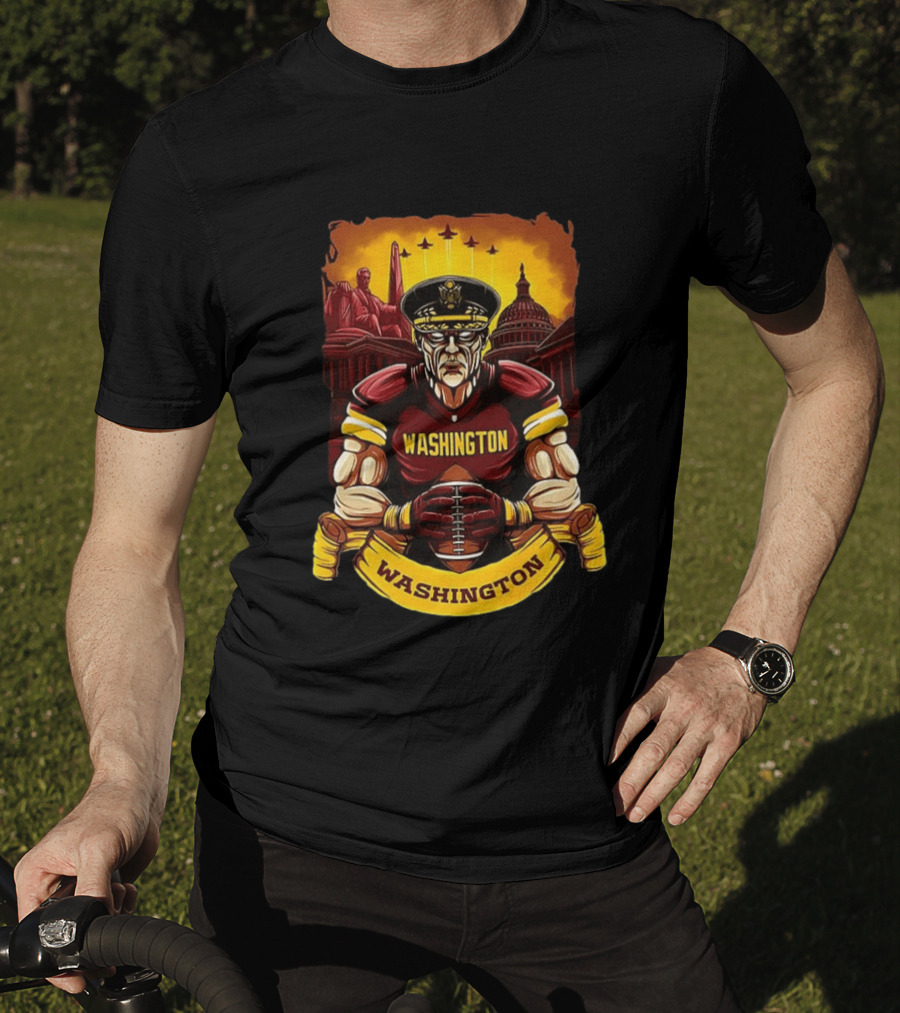 Washington Commanders Football Capitol Sentinel T-Shirt