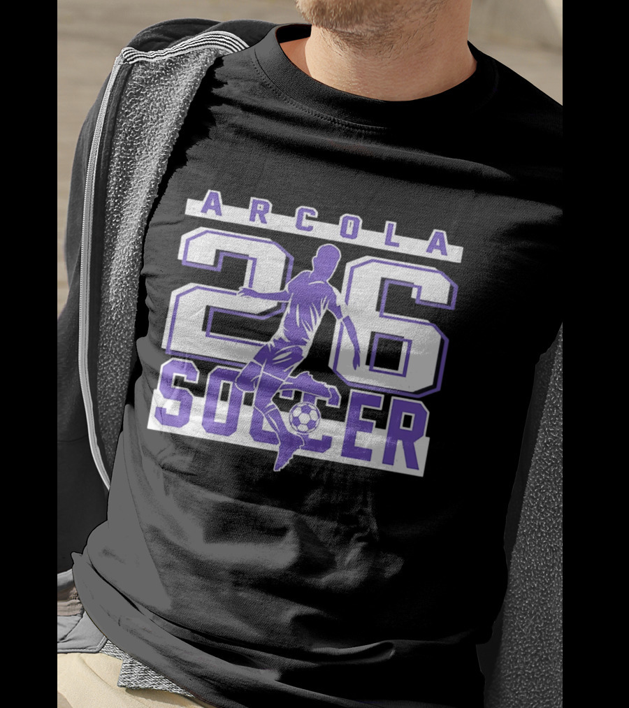 Arcola 26 Soccer Purple Riders 2026 T-Shirt