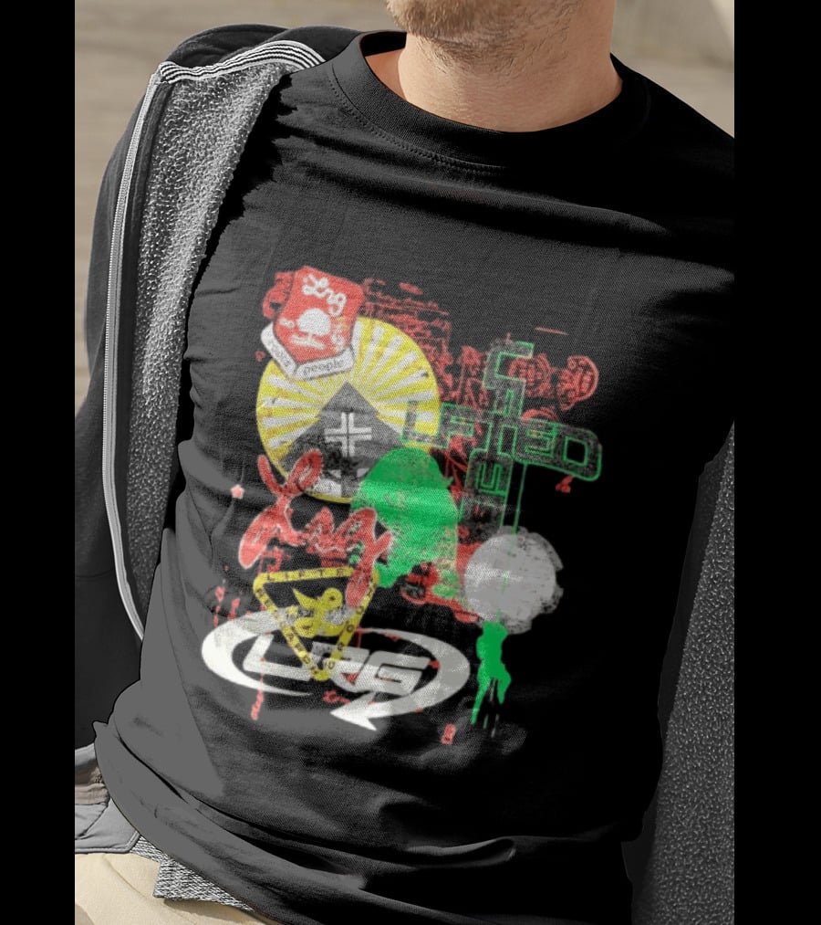 Lifted Research Group LRG Mashup Rockin People LRG Tag Nature T-Shirt